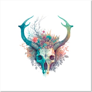 Skull of Nature Posters and Art